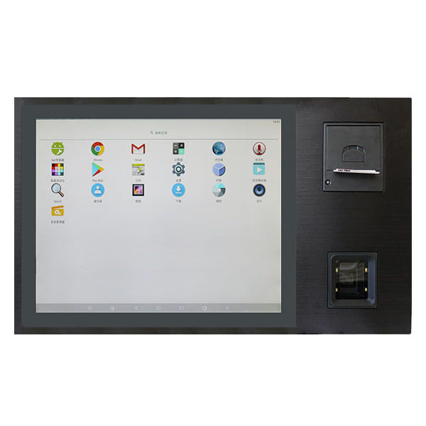 12.1 inch Touch Panel Computer with Thermal Printer/QR Reader